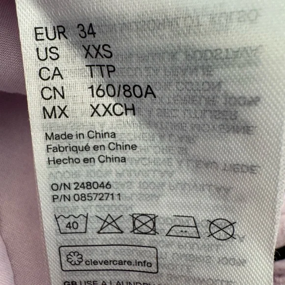 Blogger Dress Lilac Eyelet Puff Sleeve Spring XXS - Picture 5 of 7